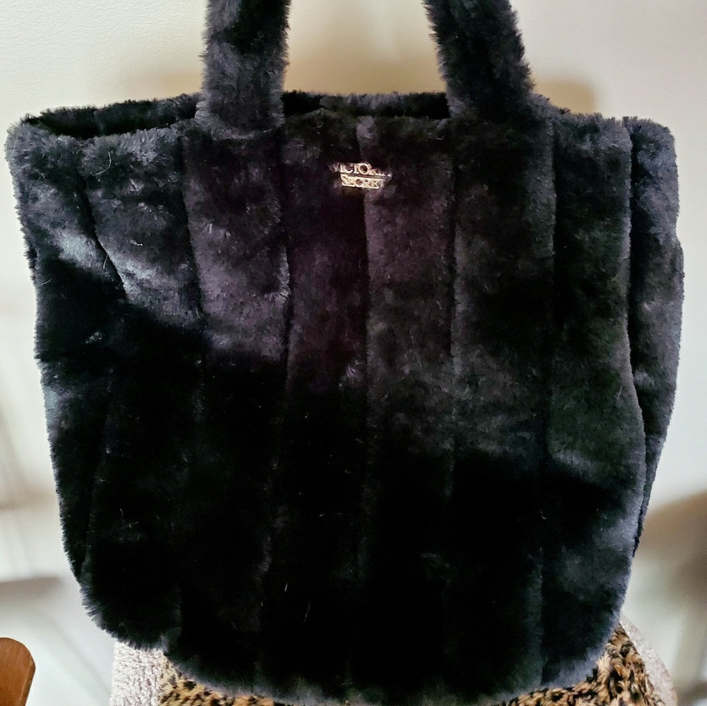 Victoria Secrets Fur Bag